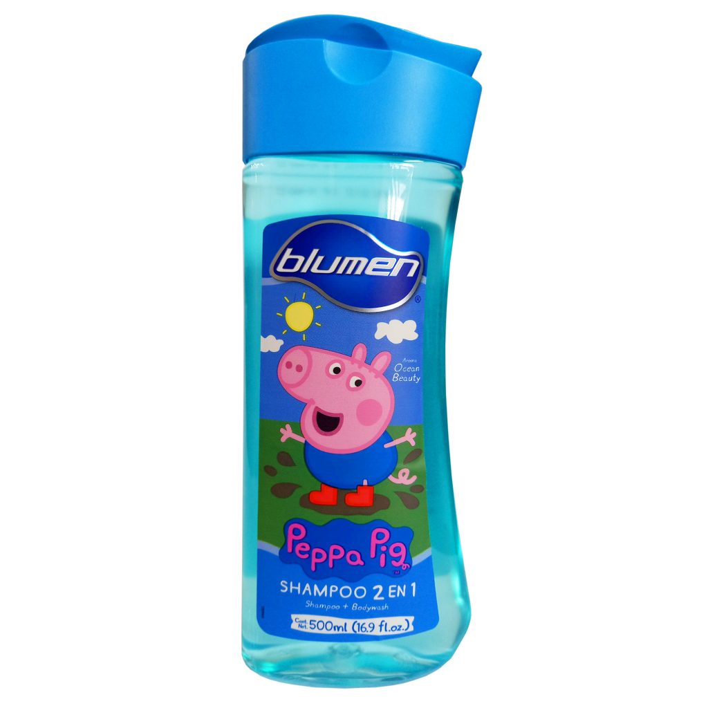 SHAMPOOS PEPA PIG 3 EN 1 500 ML OCEAN BEAUTY Dalse s.a. de c.v.